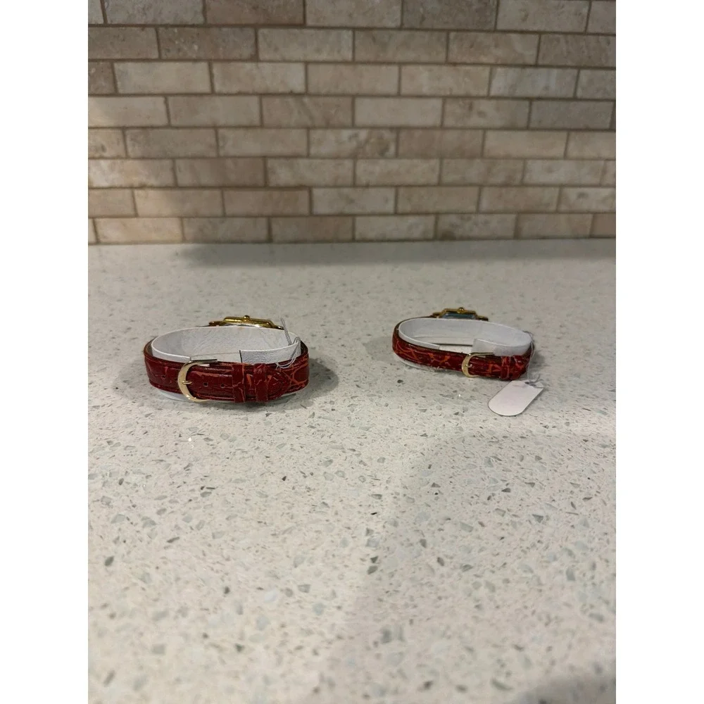 Paul‎ Jardin His Hers Watch Set Gold Tone